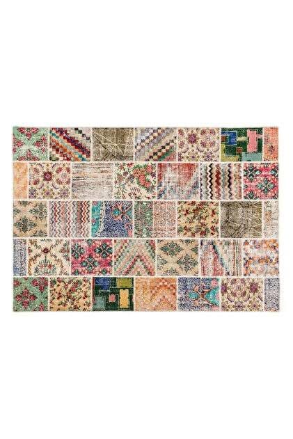 PATCHWORK HALI(YÜN,PAMUK,40 YAMA)